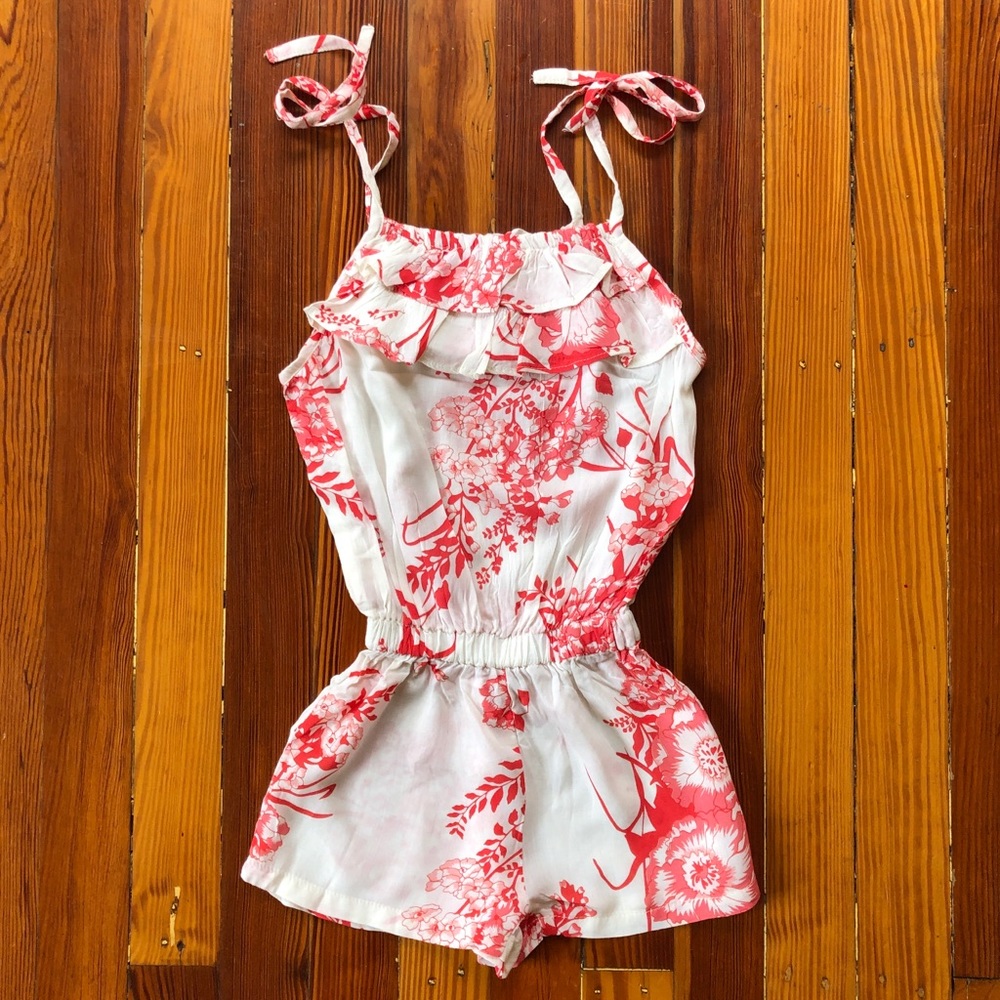 Arnhem floral boho rayon romper jumpsuit size 2